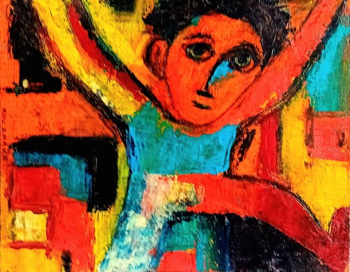 Tableau art brut - art,