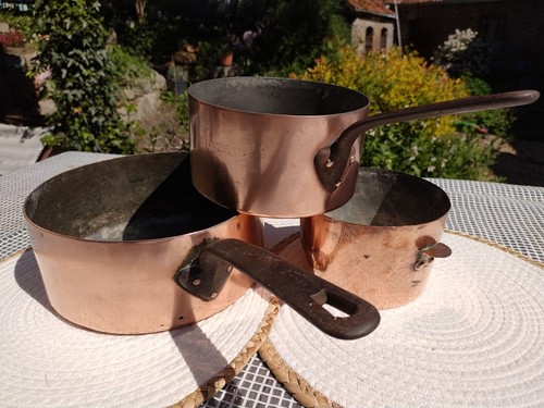 Casseroles cuivre la - cuivre,