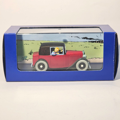 Voiture miniature tintin - voiture,