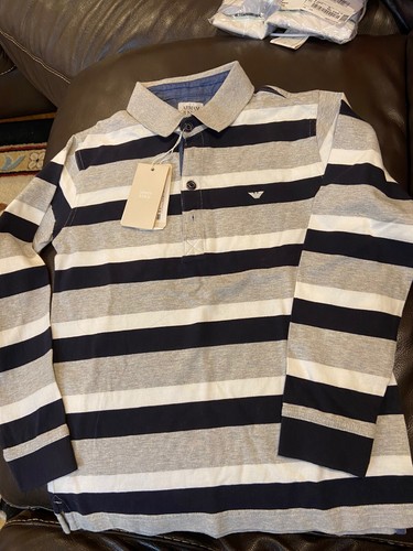 New boys armani polo long - boys,