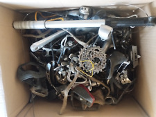 CARTON LOT REVENDEUR DIVERS PIECES VELO SHIMANO LOOK CAMPAGNOLO ETC 8KG