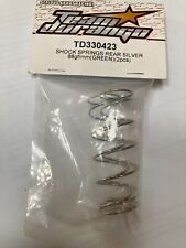 Radio Control Team Durango DNX DEX 408 #TD330423 Shock springs Rear Silver 88gf/