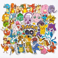100 Autocollants Pokémon en