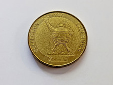 MEDAILLE COMMEMORATIVE JETON MONNAIE DE PARIS MICHELIN 1900 COLLECTION BIBENDUM