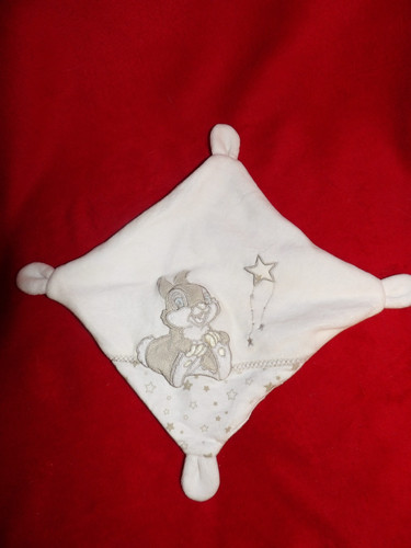Doudou plat carré velours - carré,