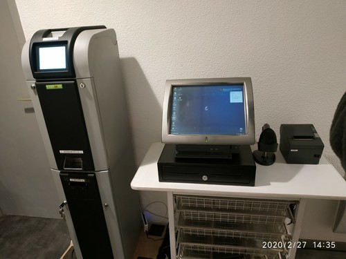 Ensemble caisse tactile - caisse,