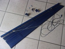 Store Vénitien bleu en Aluminium