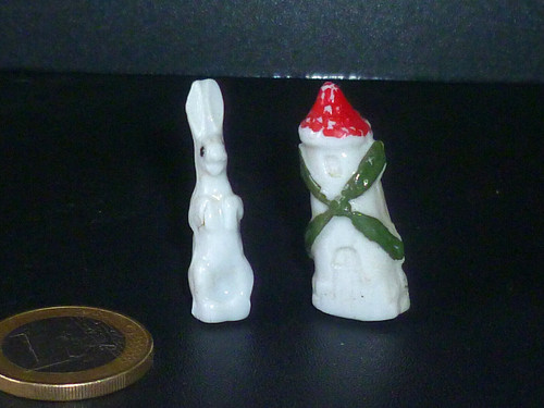 Fèves anciennes porcelaine - 2,