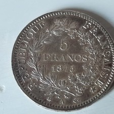 VINTAGE PIECE DE 5 FRANCS EN