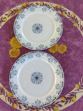 2 Assiettes Plates U et Cie