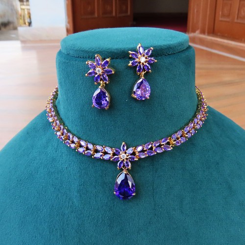 Parure collier boucles - parure,