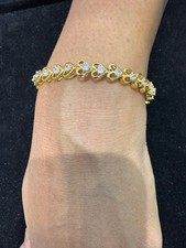 7 CT Rond Imitation Diamant