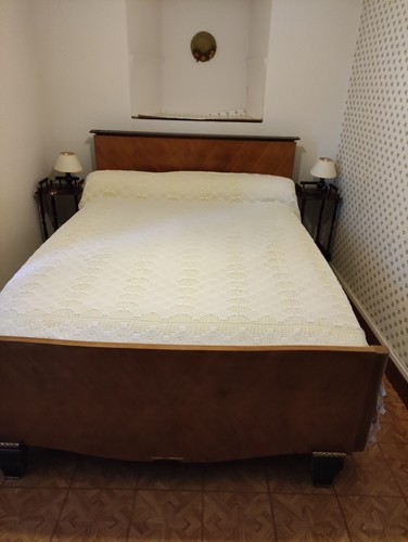 Dessus lit crochet - lit, en