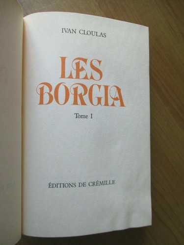 Les borgia tome - borgia,