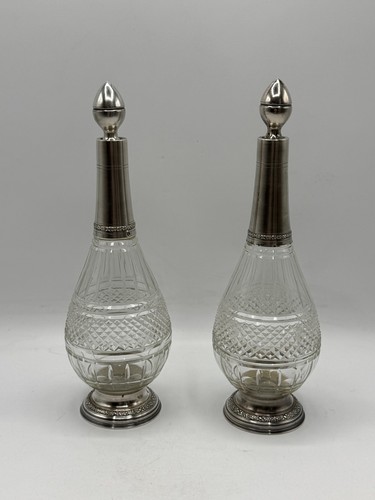 Paire carafes argent - paire,
