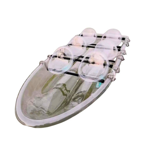 Transparent kayak first - t6,