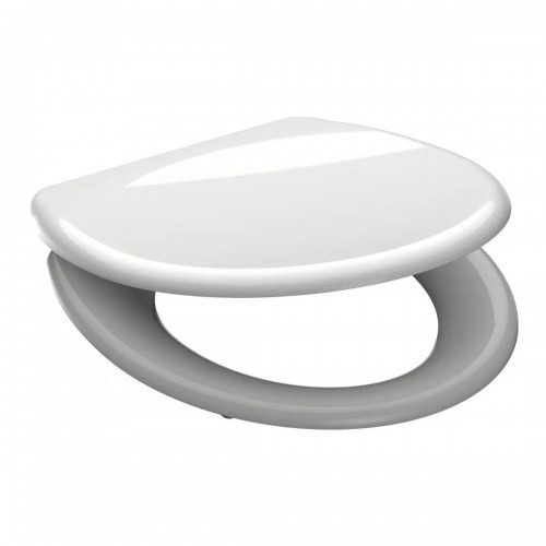 Abattant blanc duroplast - blanc,