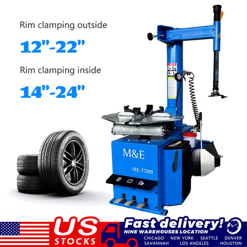 Tire changer wheel - tire,