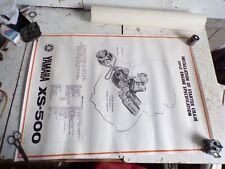 poster affiche Yamaha XS 500