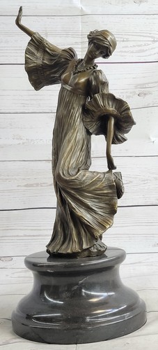 Français art bronze danseuse - français,