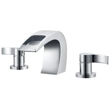 Chrome Salle de Bains 3 Trous