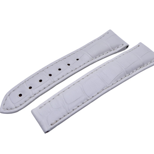 Omega bracelet alligator blanc - omega,