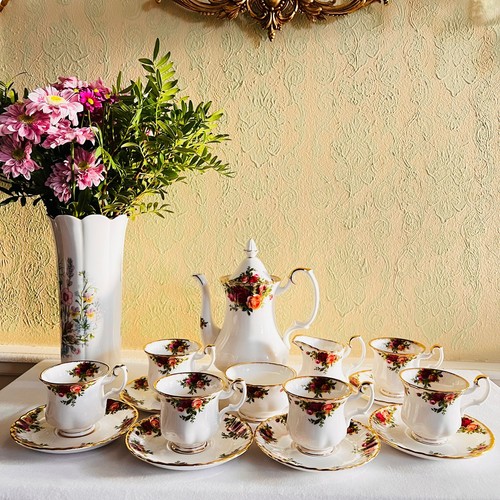 Royal albert mokka coffee set - mokka,