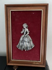 Ancien Cadre Etains Du Prince