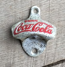 Vintage Coca Cola Wall Bottle Opener Starr X #20