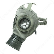 Reproduction WW1 masque à gaz en daim gris allemand - Première Guerre mondiale