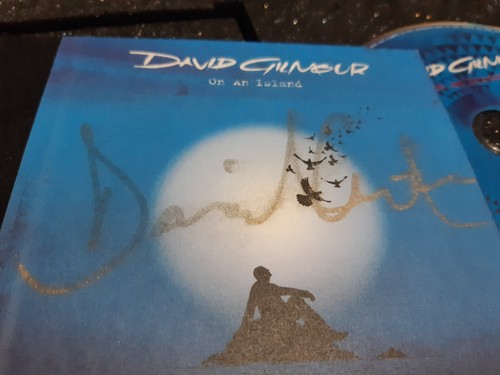 David gilmour autographe - david,
