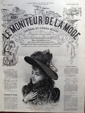LE MONITEUR DE LA MODE 1891 N