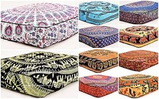 Mandala Pouf 35X35 Indien