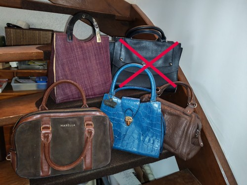 Lot sacs main rigides - lot, 4