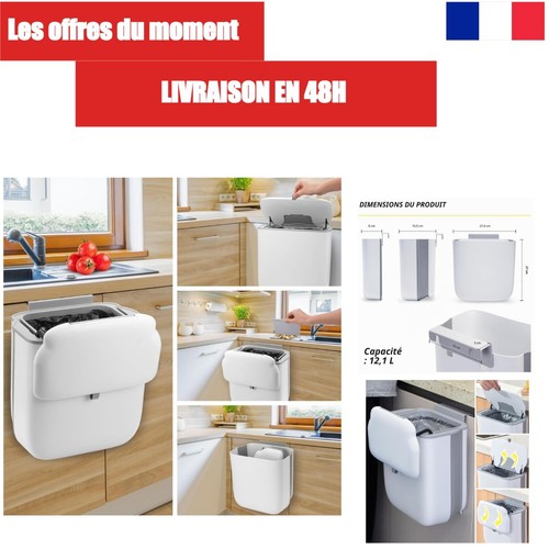 Poubelle suspendue cuisine - poubelle,