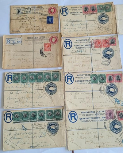 Lot lettres afrique sud - lot,