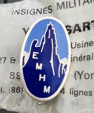 Insigne EMHM Ecole Militaire de Haute Montagne Chasseurs Alpins ORIGINAL BADGE