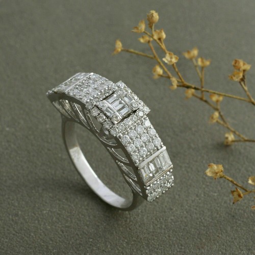 Bague mariage baguette - de,