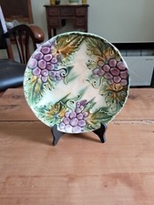 Ancienne Assiette Barbotine
