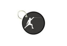 Porte cles clé clefs rond