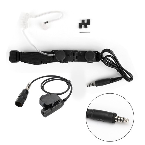 Tactical throat mic - throat,