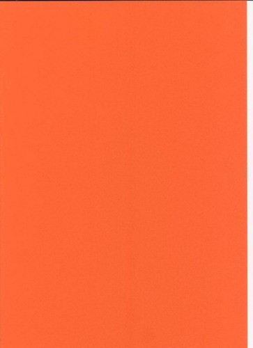 Nappe vinyle uni orange - vinyle,