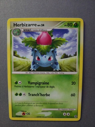 Carte pokémon herbizarre p - pokémon,