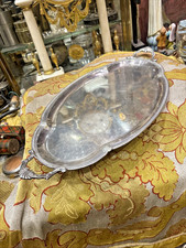 ancien plateau metal argenté