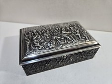 Étui En Argent Massif Pour