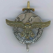 2 Régiment de Hussards GRI Brevet Recueil de l'Information AB Argent + bronze