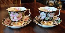 2 Anciennes Tasses Royal Albert Bone China England /Porcelaine Anglaise 