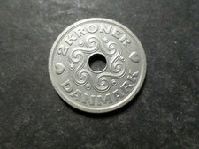 DANEMARK PIECE de 2 KRONER 1992