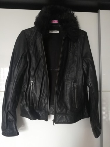 Veste cuir véritable - cuir,