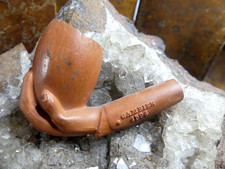 GAMBIER carved terracotta pipe